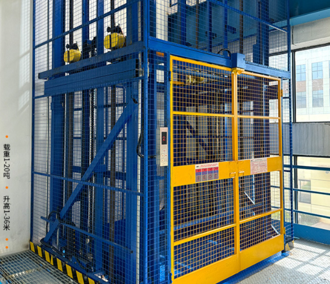 湾岭镇食品厂室内货梯