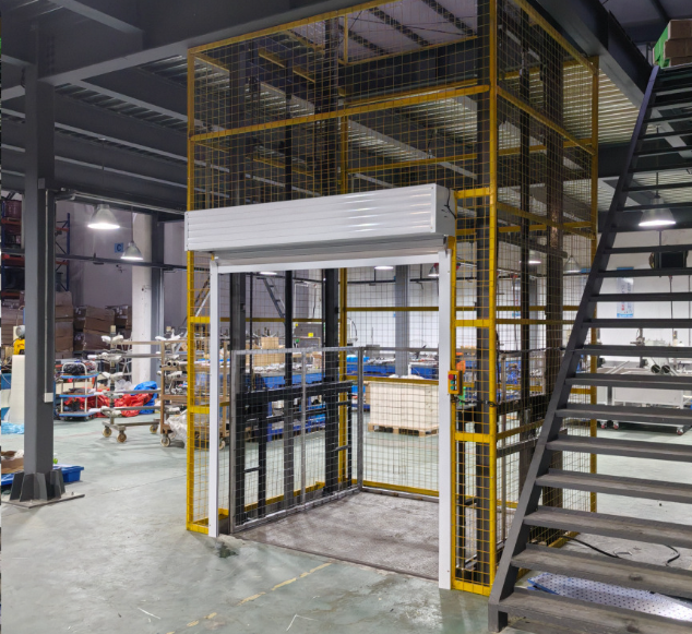 湾岭镇食品厂物料提升